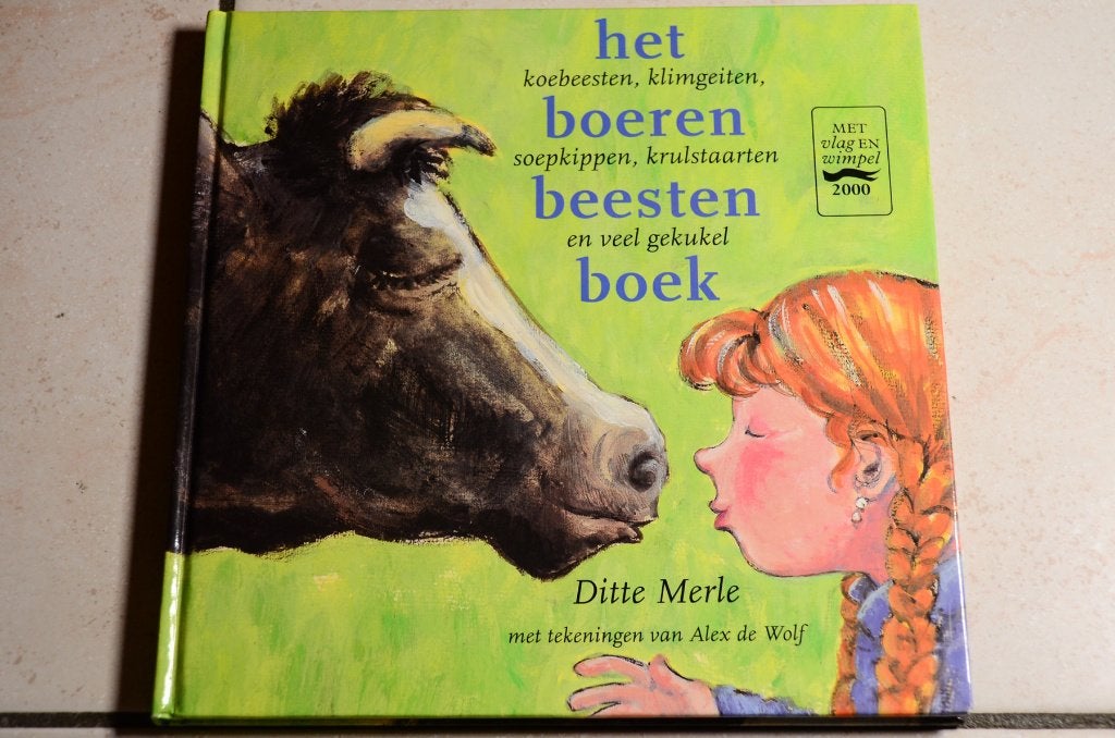Het boerenbeestenboek / Ditte Merle en Alex de Wolf, Boeken, Ophalen of Verzenden, Zo goed als nieuw, Fictie algemeen