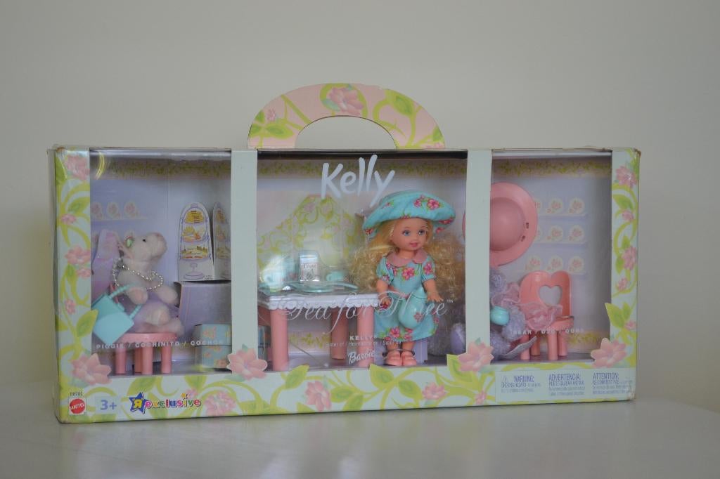 Barbie Kelly Tea For Three (Mattel, 2002), Ophalen of Verzenden, Nieuw, Pop