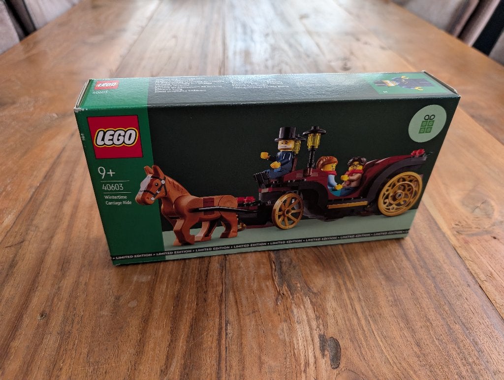 40603 - Lego Winterse koetsrit, Overige thema's, Lego, Nieuw, Ophalen of Verzenden