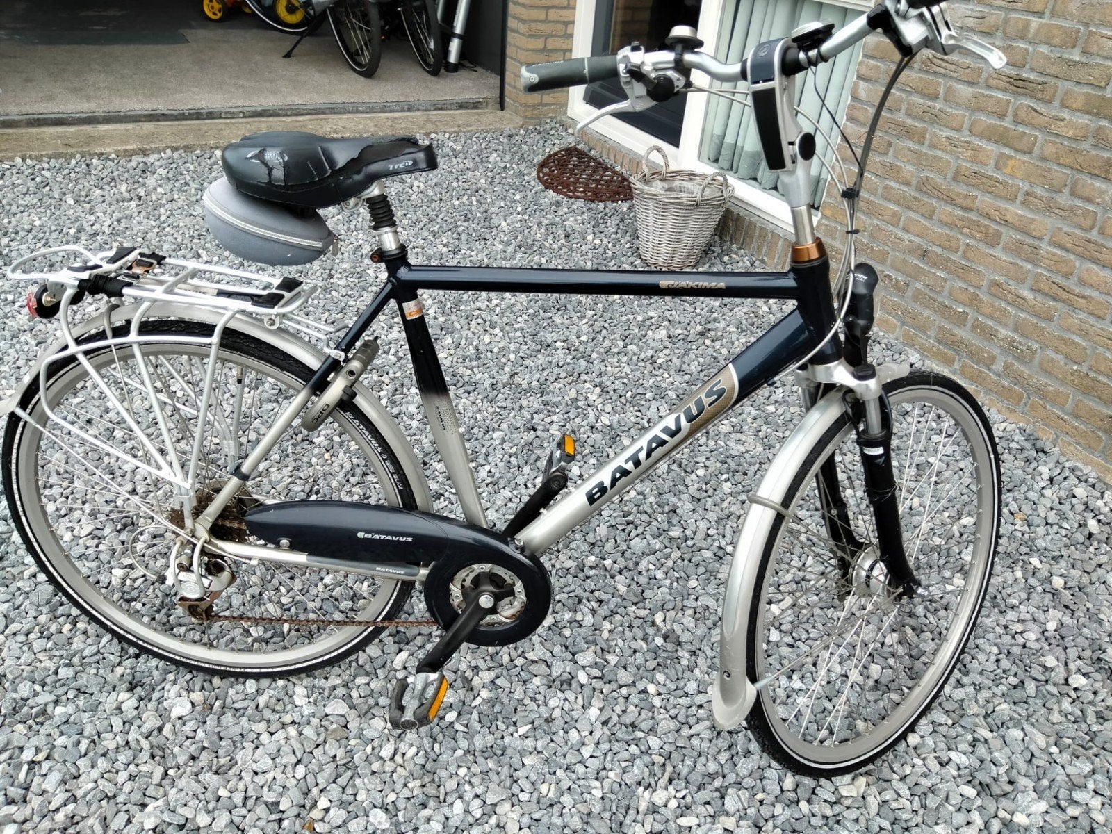Batavus Jakima herenfiets 28 inch - 24 versnellingen, Ophalen, Gebruikt, Batavus, Versnellingen