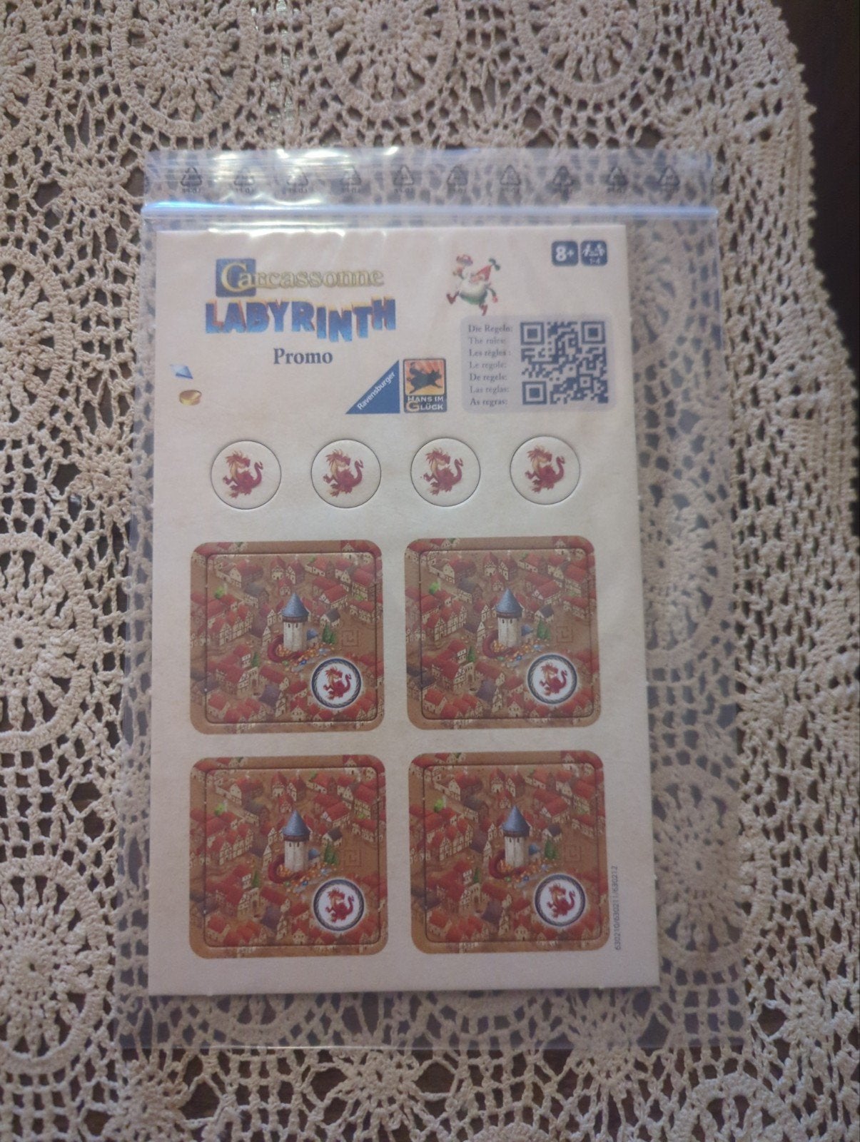 Carcassonne Labyrinth Promo - Nieuw in verpakking, Een of twee spelers, Ophalen of Verzenden, Nieuw, Hans im Glück / Ravensburger