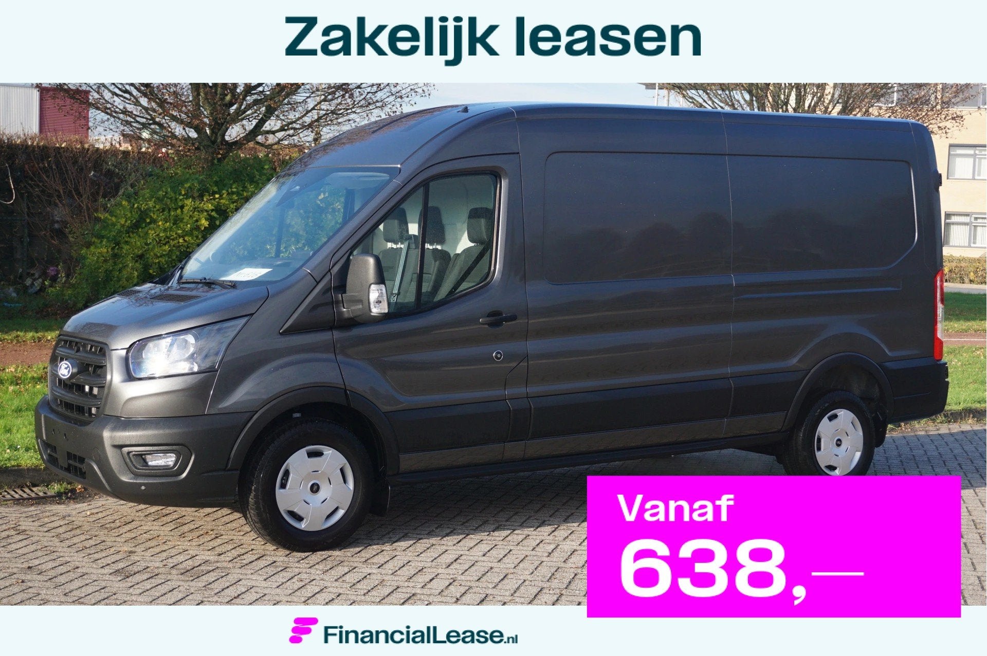 Ford Transit 350L L3H2 Trend AUT8 130PK BPM VRIJ! 12" Sync4, LED verlichting, 4 cilinders, 2800 kg, Bedrijf