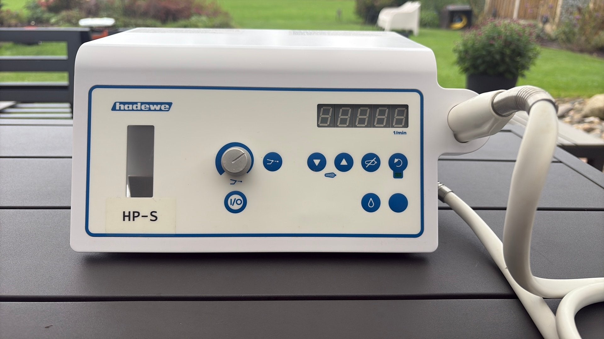 Hadewe HP-S pedicuremotor met spray functie, Ophalen of Verzenden, Zo goed als nieuw, Hand- en Voetverzorging