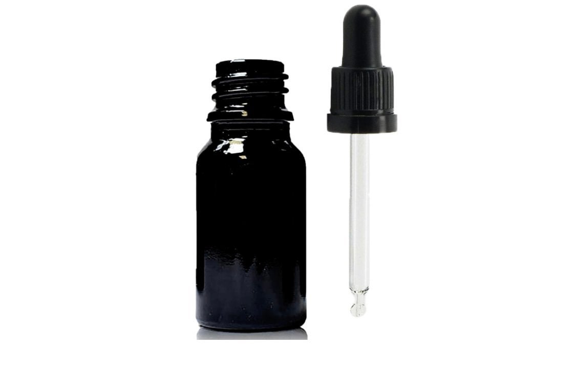 Partij (750) zwarte10 ml pipetflesjes TEAB!!, Ophalen, Zwart, Nieuw, Handen en Nagels