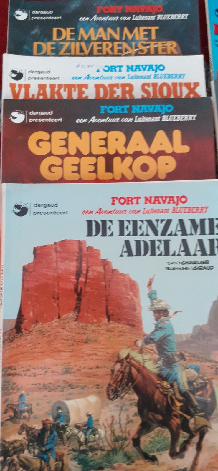 7 x Fort Navajo, Boeken, Eén stripboek, Ophalen of Verzenden