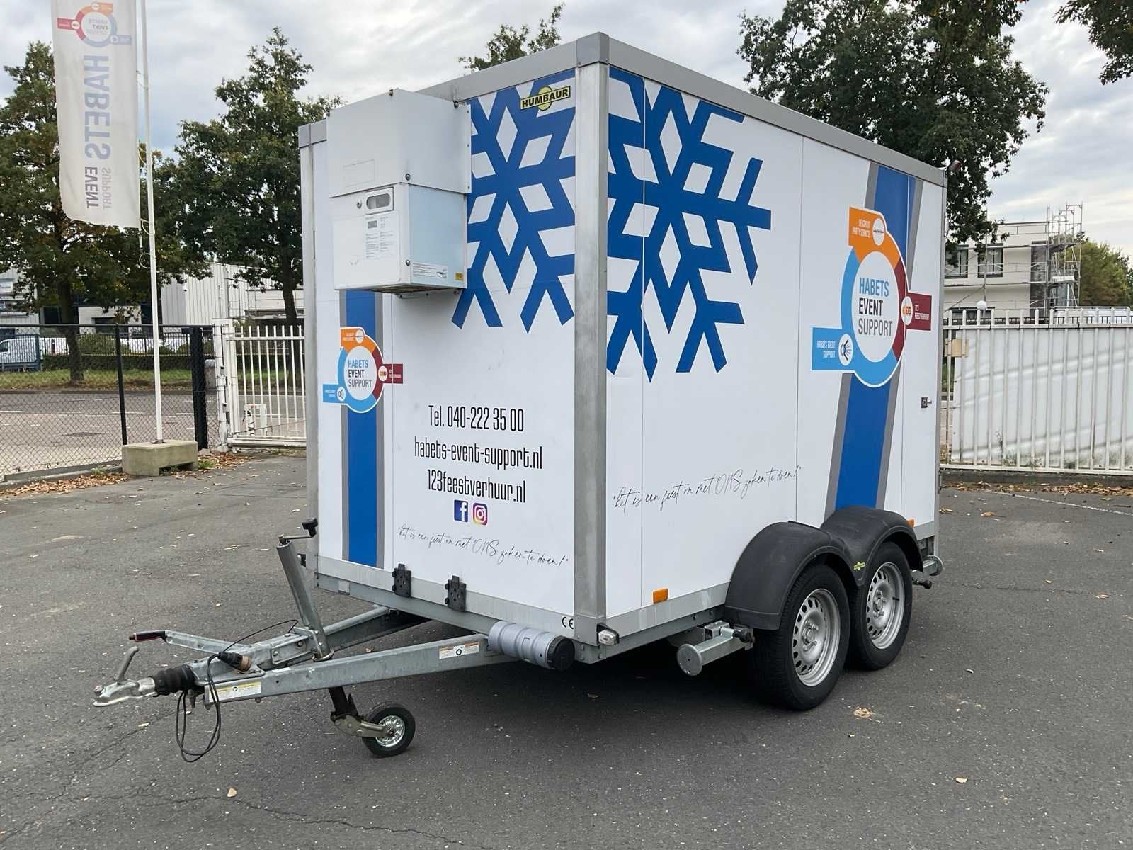 2015 Humbaur HGK 253017-19S50 Koel aanhangwagen, Auto diversen, Gebruikt