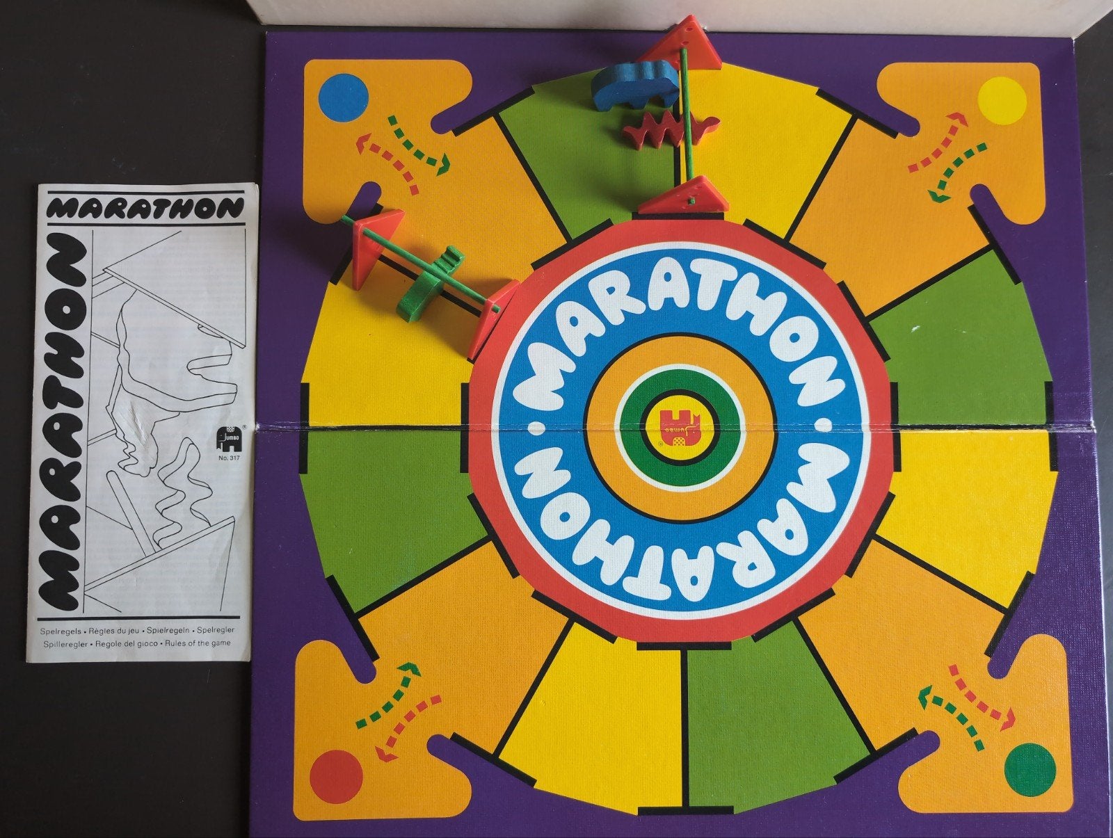 Marathon van Jumbo, vintage 1976, Ophalen of Verzenden