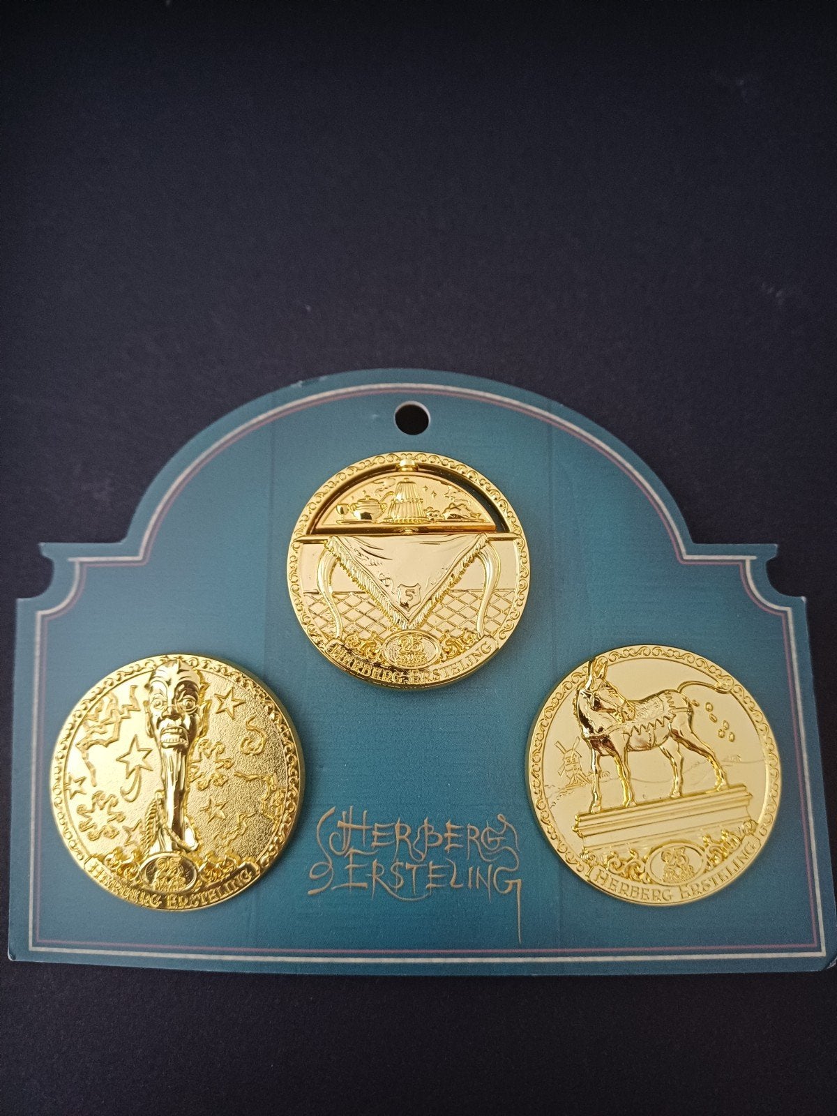 Efteling pin set Herberg de Ersteling, Verzamelen, Efteling, Ophalen of Verzenden
