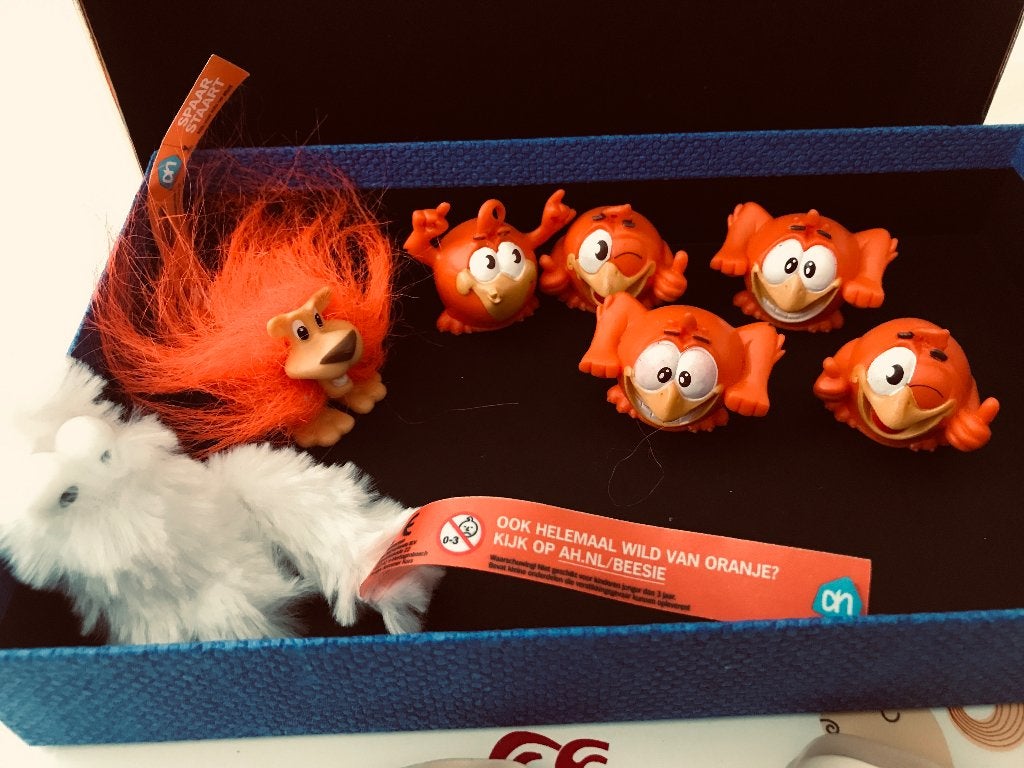 Albert Heijn AH Beesie en Leeuw Spaaractie Figuren, Ophalen of Verzenden, Zo goed als nieuw