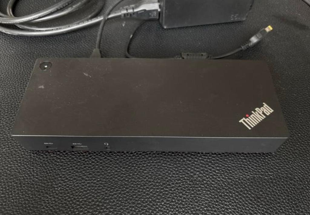 Lenovo ThinkPad USB-C docking station, Computers en Software, Dockingstations, Ophalen of Verzenden, Zo goed als nieuw, Laptop
