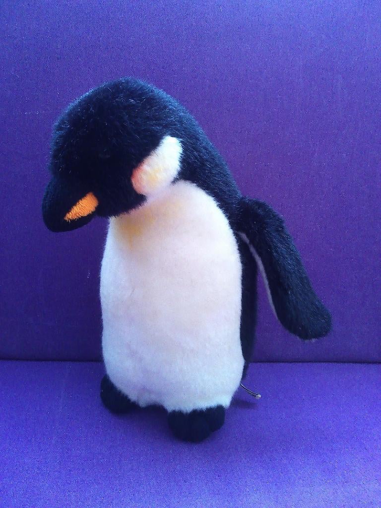 UNI-TOYS Knuffel KONINGS PINQUÏN. 30 CM **Nieuw**, Kinderen en Baby's, Pinguïn, Overige merken, Nieuw, Ophalen of Verzenden
