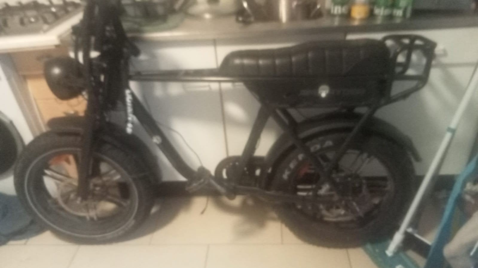 Stoere Fatbike met dikke banden, Fietsen en Brommers, Elektrische fietsen, Gebruikt, 51 tot 55 cm, 30 tot 50 km per accu, Ophalen