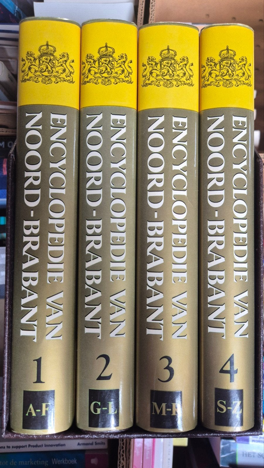 Encyclopedie van Noord-Brabant compleet (4 delen), Boeken, Ophalen of Verzenden, Gelezen