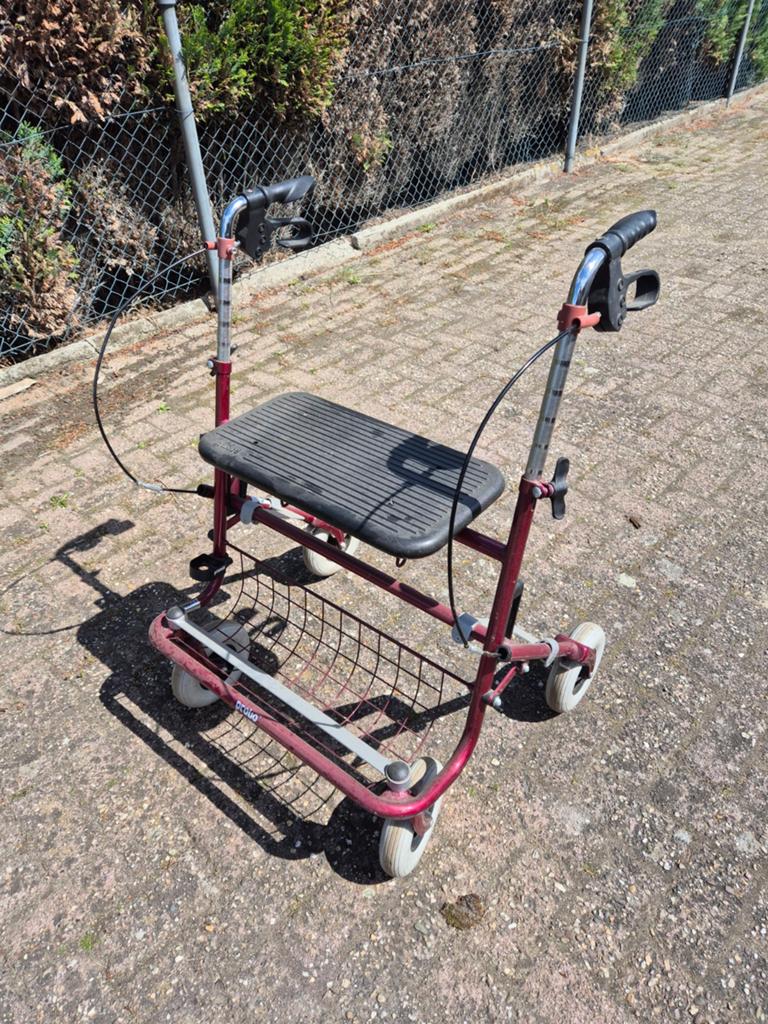 Goede rollator extra breed, Ophalen of Verzenden, Opvouwbaar, Zo goed als nieuw