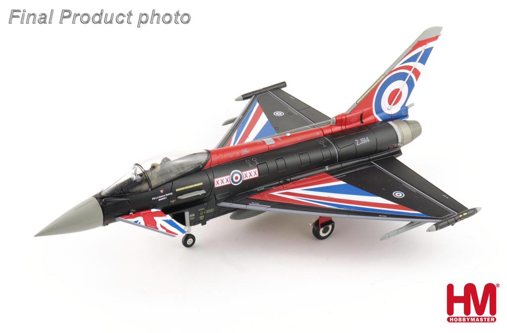 Hobby Master HA6629b | Eurofighter EFA Typhoon 2000, Ophalen, Schaalmodel, Nieuw, Pilot Station