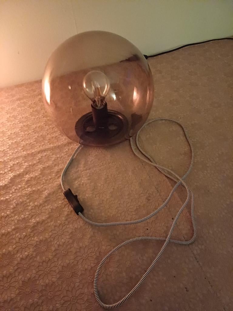 Fado tafellamp Ikea, Huis en Inrichting, Lampen | Tafellampen, Ophalen, Zo goed als nieuw, Glas, Minder dan 50 cm