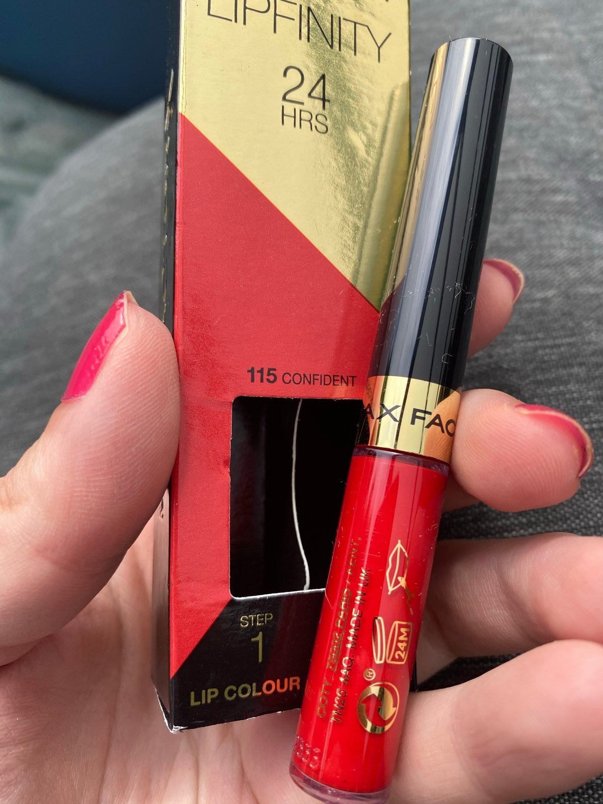 Max Factor Lipfinity 115 Confident (zonder topcoat), Lippen, Verzenden, Nieuw, Make-up