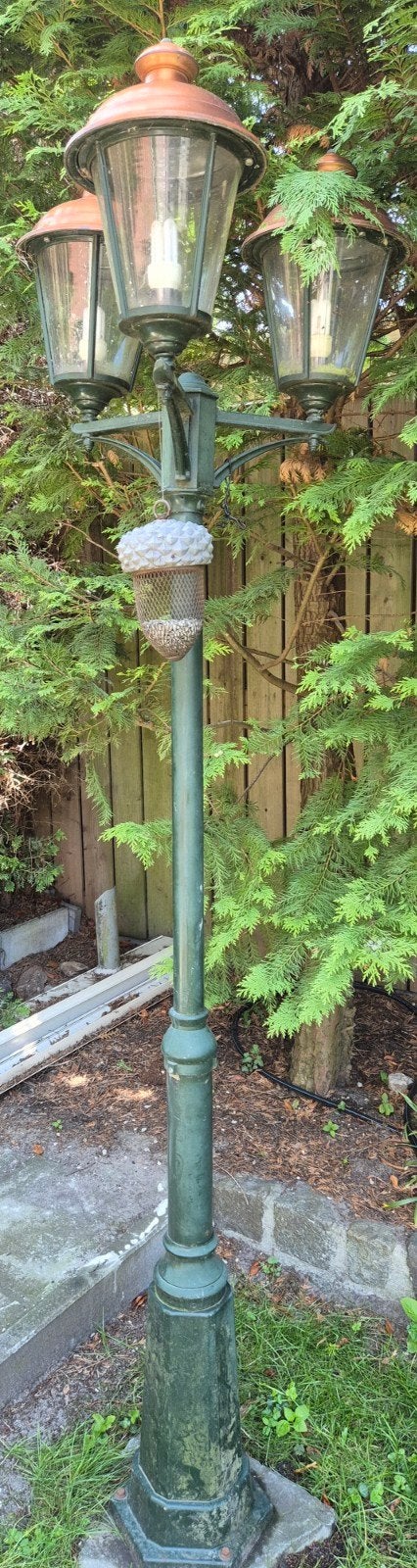 Buitenlantaarn 230cm, Ophalen, Gebruikt, Netvoeding