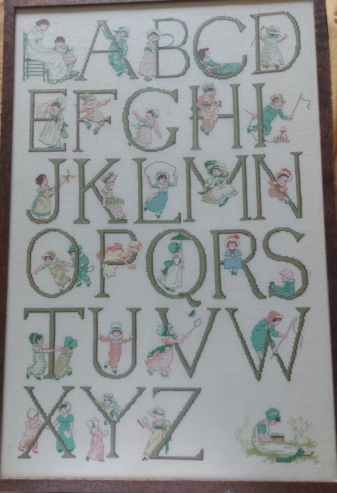 Borduurwerk van Kate Greenaway, Ophalen of Verzenden, Overige typen