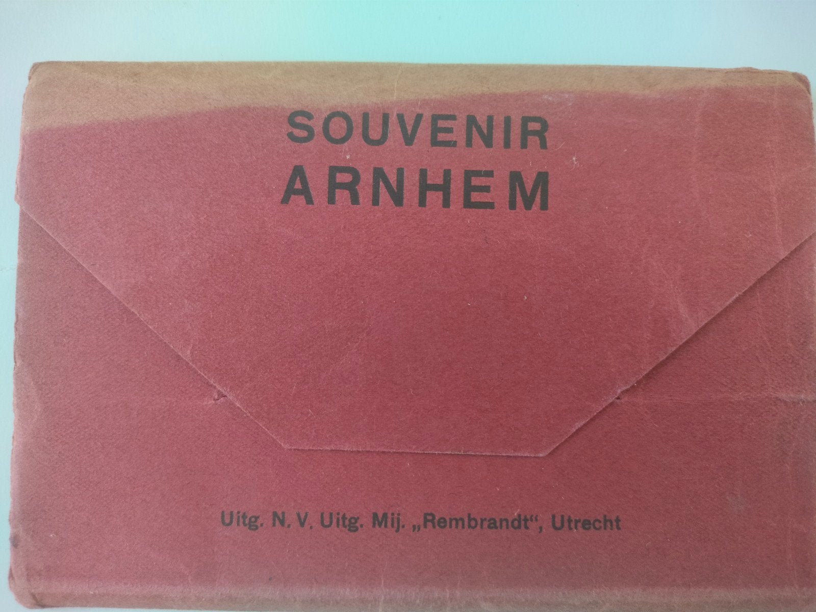 Souvenir Arnhem - Oude Ansichtkaartenboekje, Ophalen of Verzenden, Voor 1920, Gelopen, Gelderland