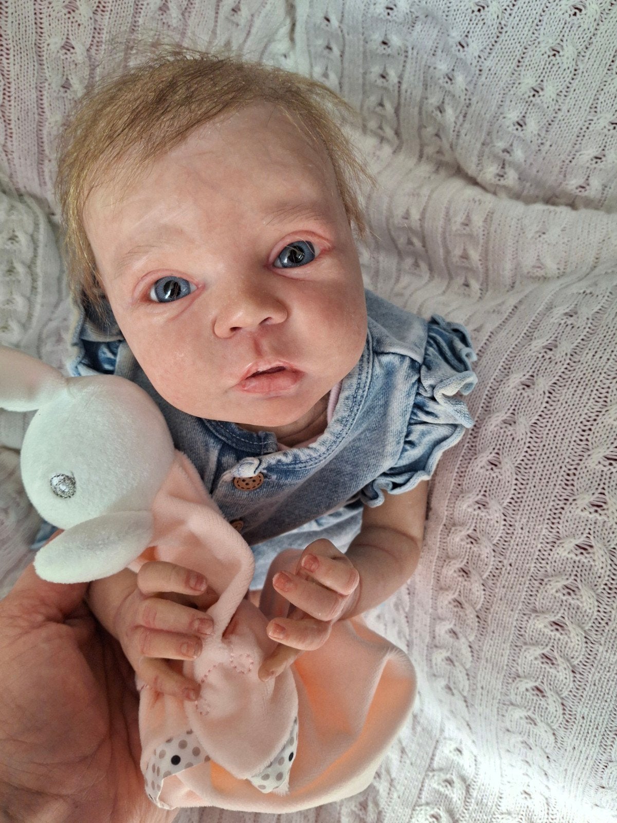 Reborn baby, Verzamelen, Poppen, Ophalen of Verzenden, Zo goed als nieuw, Babypop