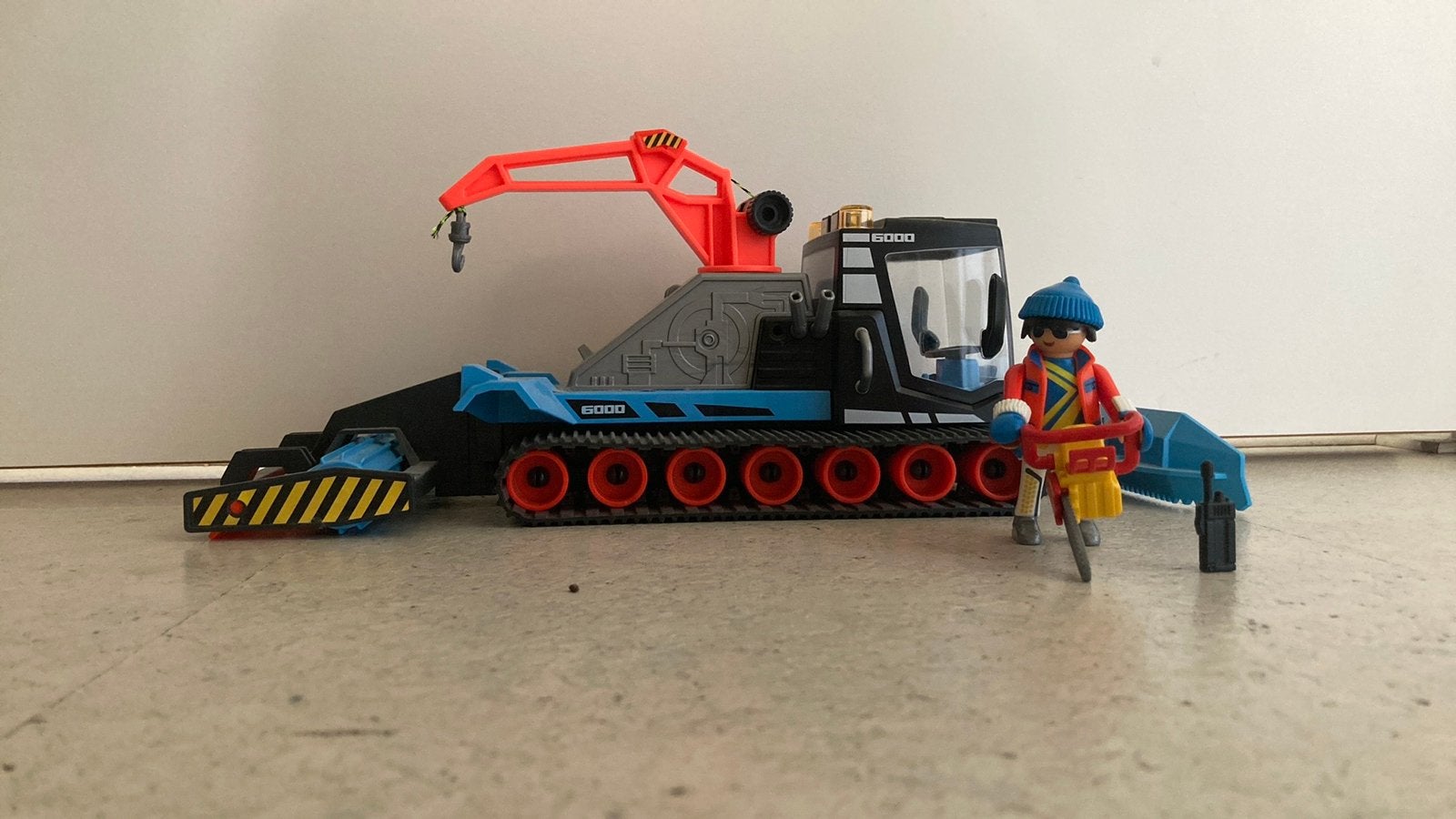 Playmobil sneeuwruimer, Ophalen, Complete set, Voertuig, Zo goed als nieuw