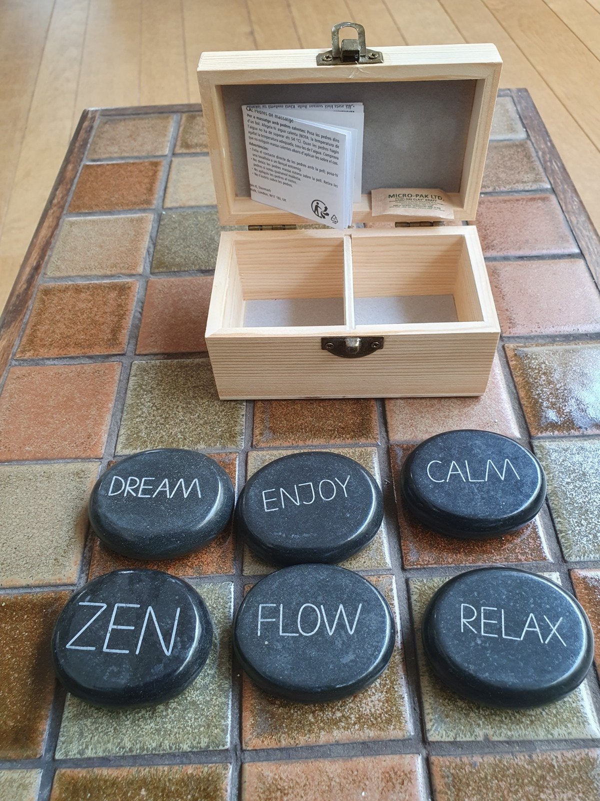massage rocks, hotstones, Ophalen of Verzenden, Zo goed als nieuw, Hotstone