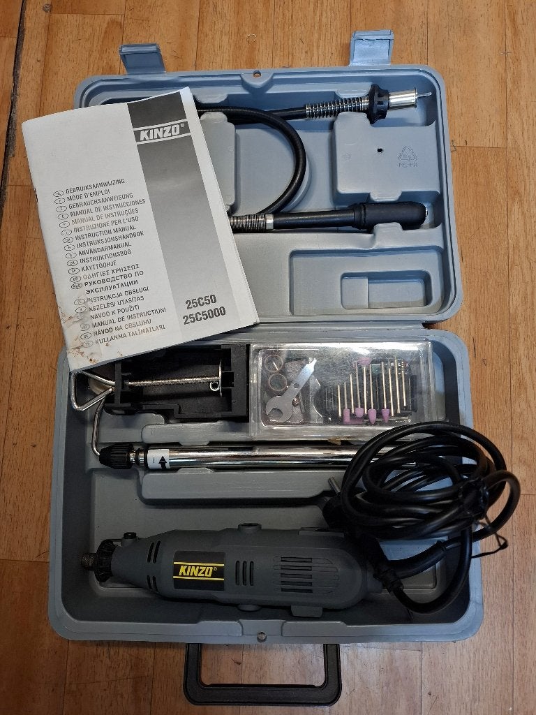 Kinzo Dremel 25 C 50, Ophalen, Zo goed als nieuw