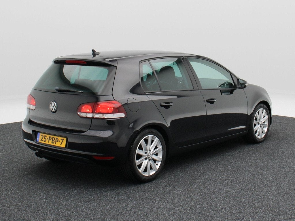 Volkswagen Golf 1.4 TSi 122 Pk Automaat Highline | Dealer on, Auto's, Euro 5, Gebruikt, Zwart, 4 cilinders