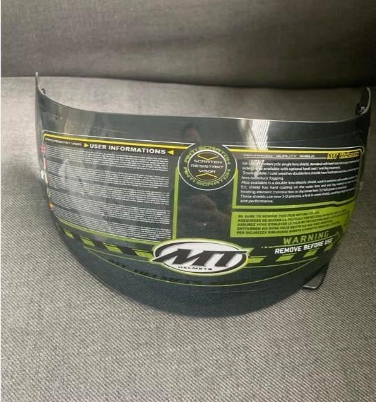 MT Helmets donker vizier MT-V-06, Motoren, Kleding | Motorhelmen, Overige merken, Kinderen, Nieuw zonder kaartje, Overige typen
