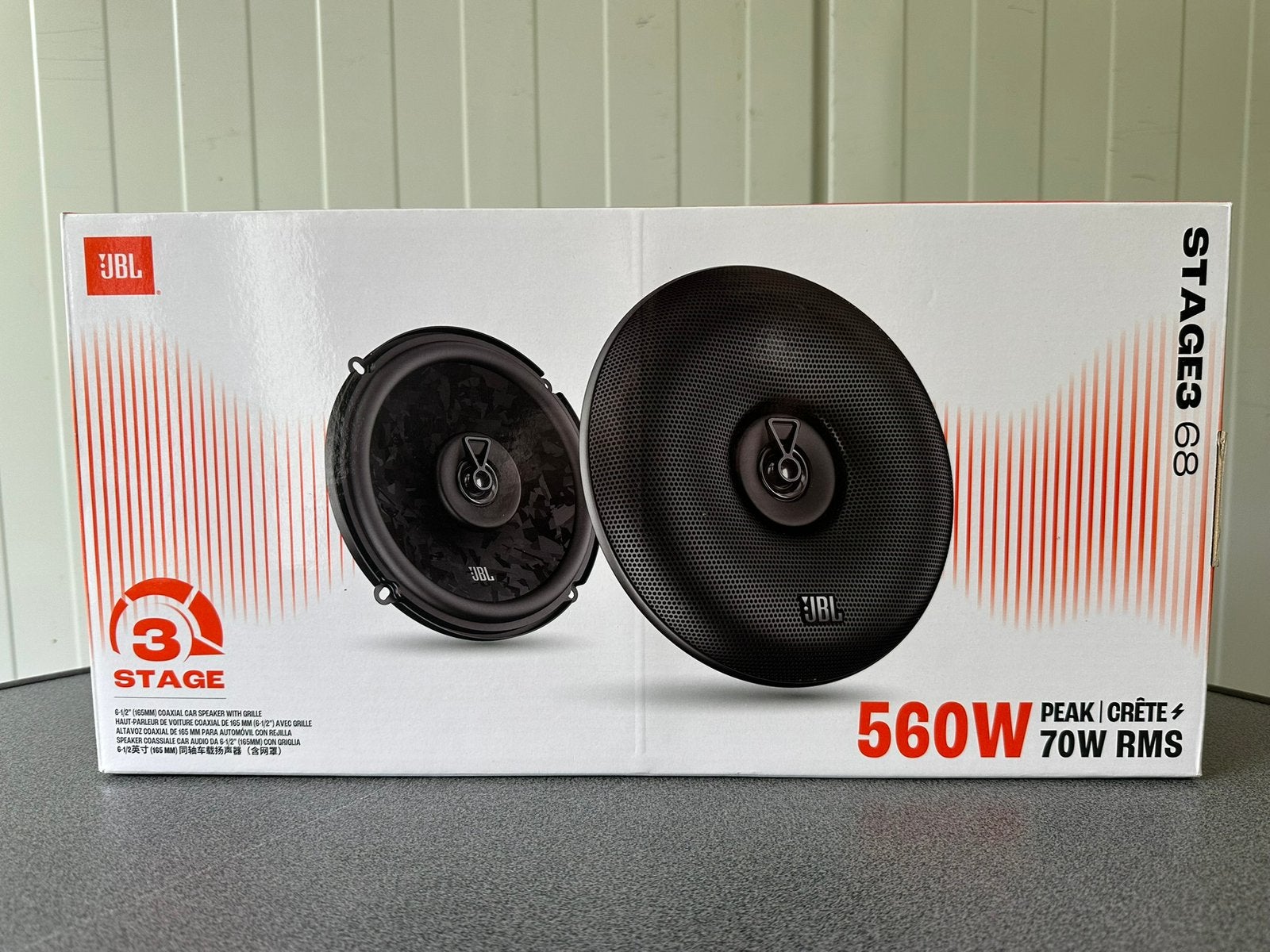 JBL Stage 3 Gen2 68 6.5'' (16cm) 560Watt Coaxial Speakerset, Auto diversen, Ophalen of Verzenden, Zo goed als nieuw