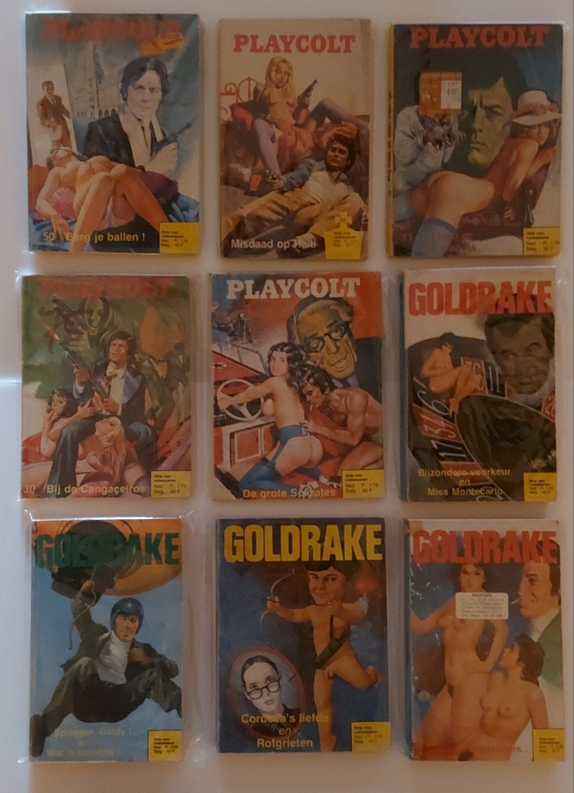 54x erotische strips, strips voor volwassenen, Meerdere comics, Ophalen of Verzenden, Europa
