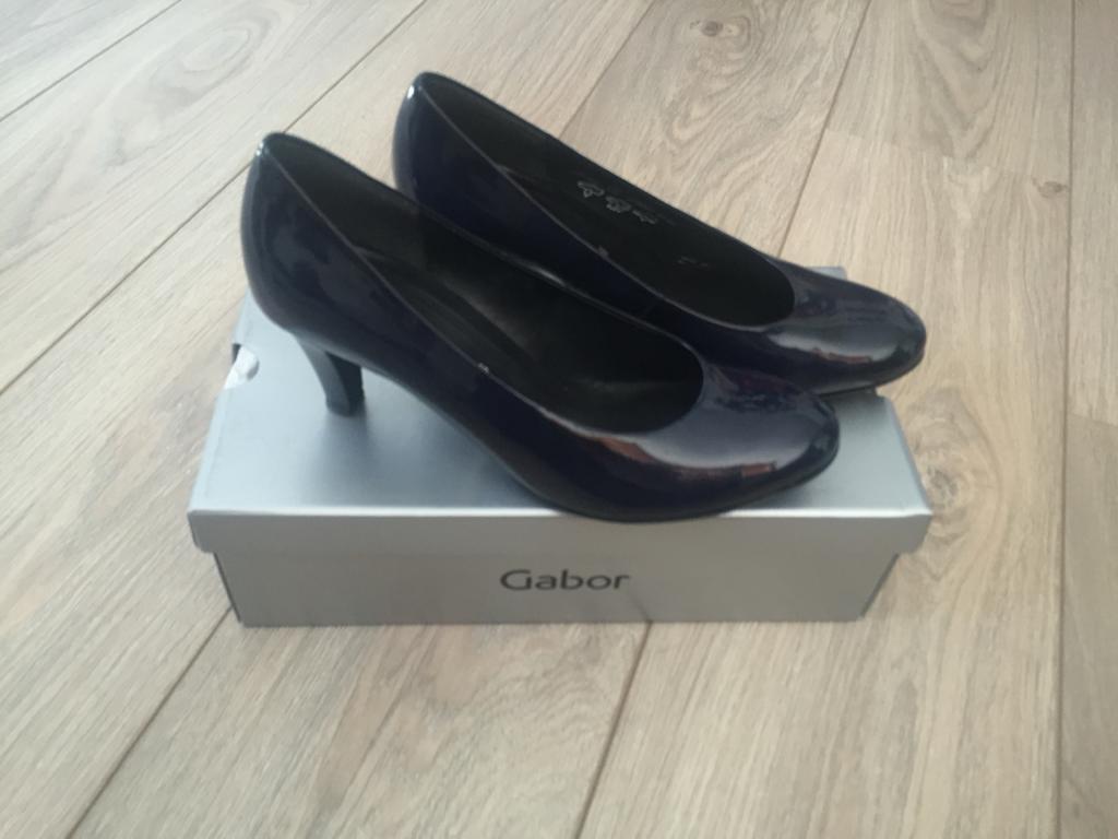 Nieuwe Gabor pumps blauw lak maat 39, Ophalen of Verzenden, Nieuw, Blauw, Pumps