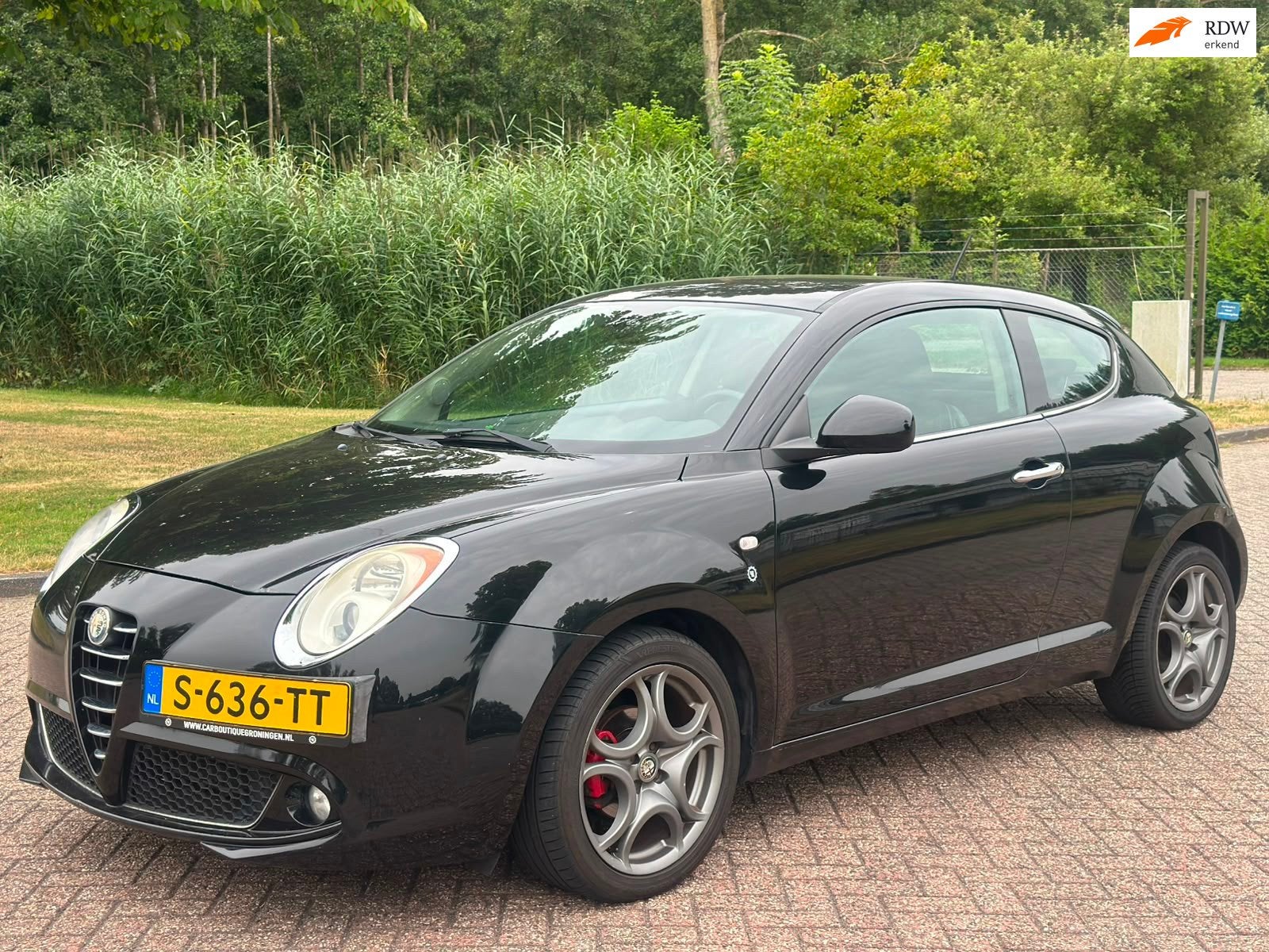 Alfa Romeo MiTo 1.4/AIRCO/CRUISE/NAVI, Auto's, Alfa Romeo, Voorwielaandrijving, Euro 5, Stof, Gebruikt