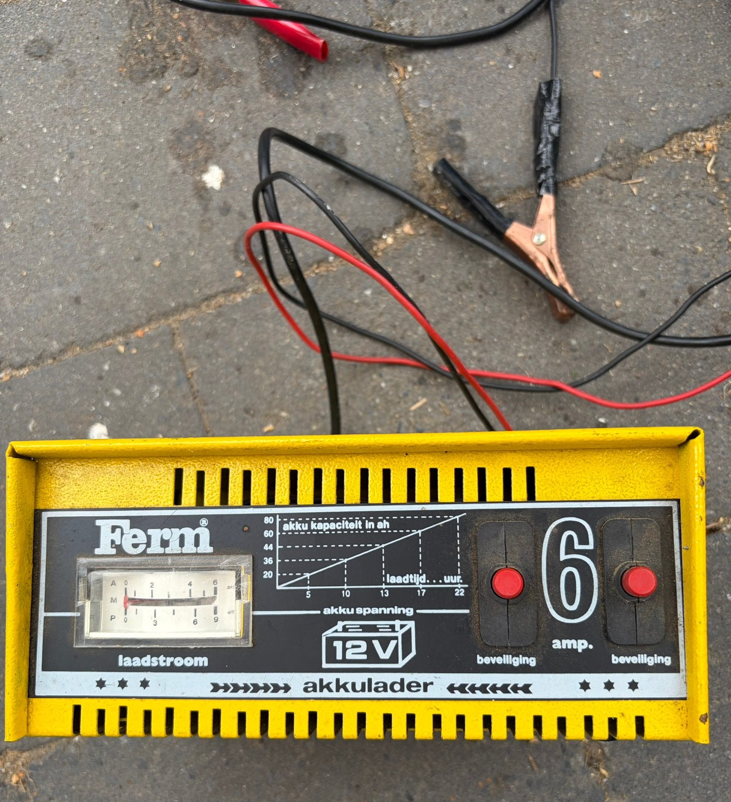 Acculader 12 V, Ophalen, Gebruikt