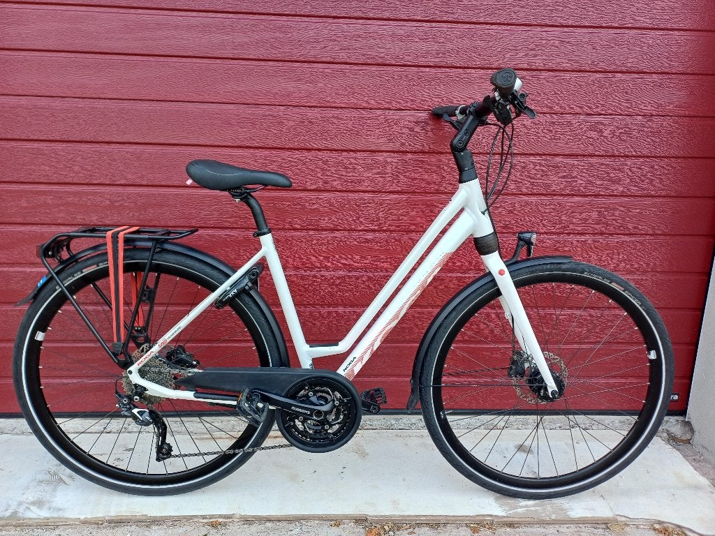 Koga F3 Dames framemaat 50 cm, 28 inch, Zo goed als nieuw, Schijfrem, Ophalen