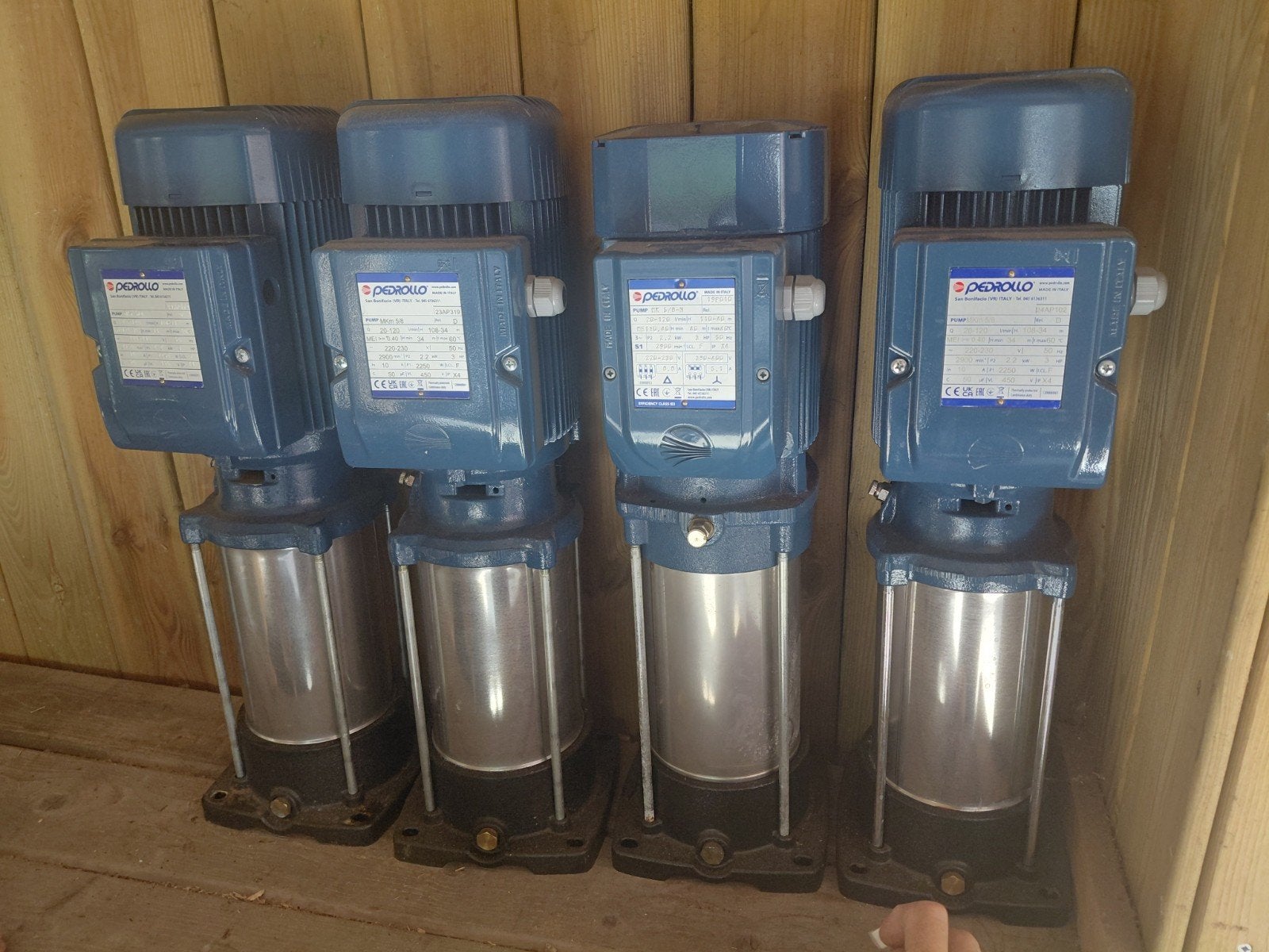 Pedrollo MK5/8, MKm5/8 waterpomp, Ophalen, Zo goed als nieuw, Elektrisch, Bronpomp