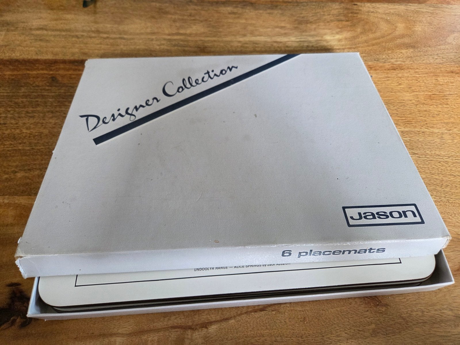 Vintage Jason Placemats – Designer Collection: Jack Absalom, Kurk, Placemat, Ophalen of Verzenden, Zo goed als nieuw