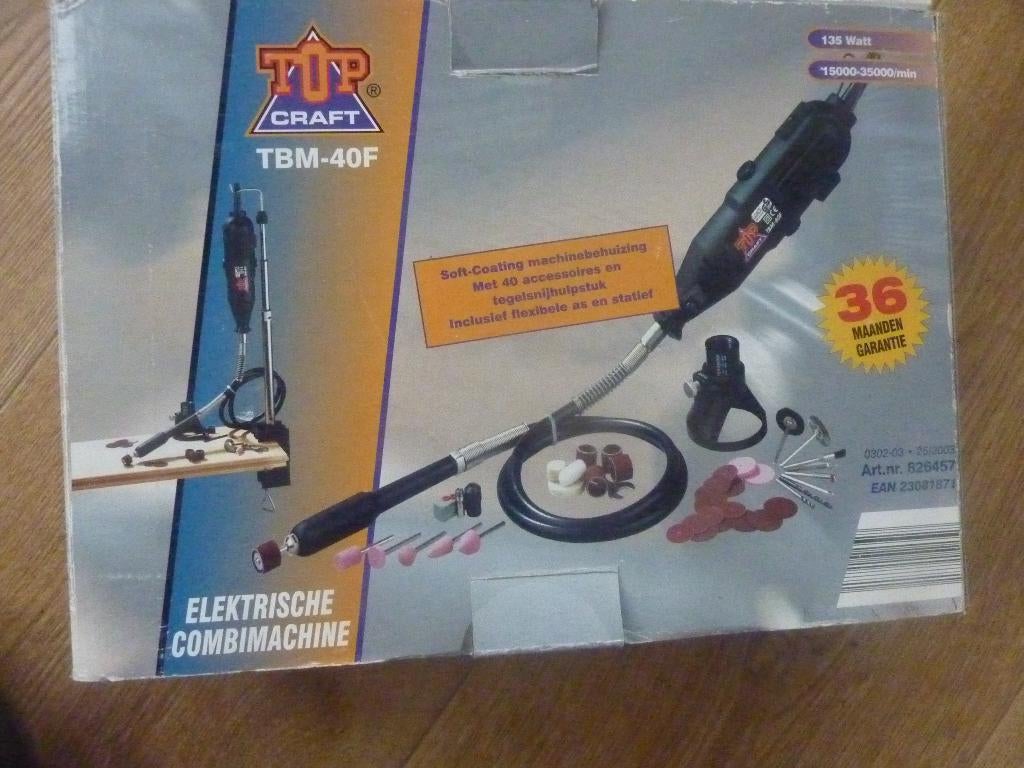 nieuwe topcraft electrische combimachine met onderdelen, Ophalen, Nieuw