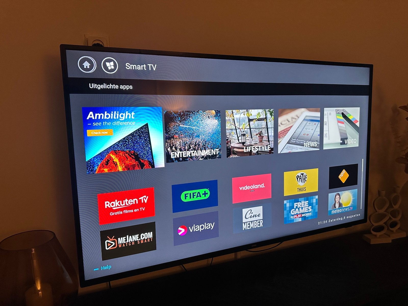 Philips 58” 4K Ultra HD Smart TV – Dolby Vision & HDR10+, Audio, Tv en Foto, Televisies, Ophalen, Philips, Gebruikt, 50 Hz
