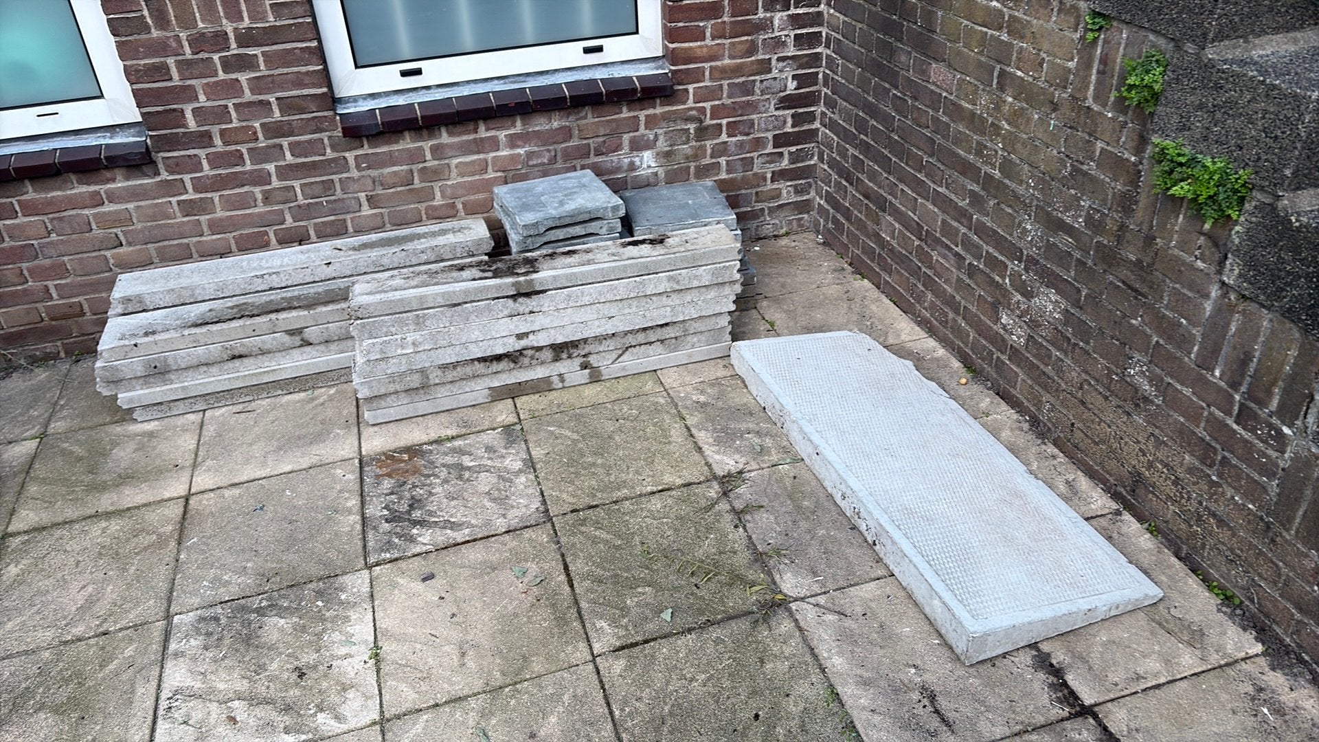 Gratis tegels om op te halen!, Ophalen, Hardsteen
