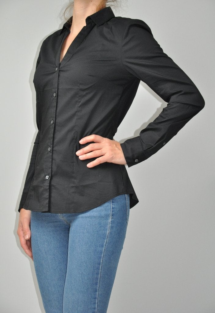 blouse xs, h&m blouse xs, nieuwe blouse xs, H&M, Zwart, Nieuw, Ophalen of Verzenden