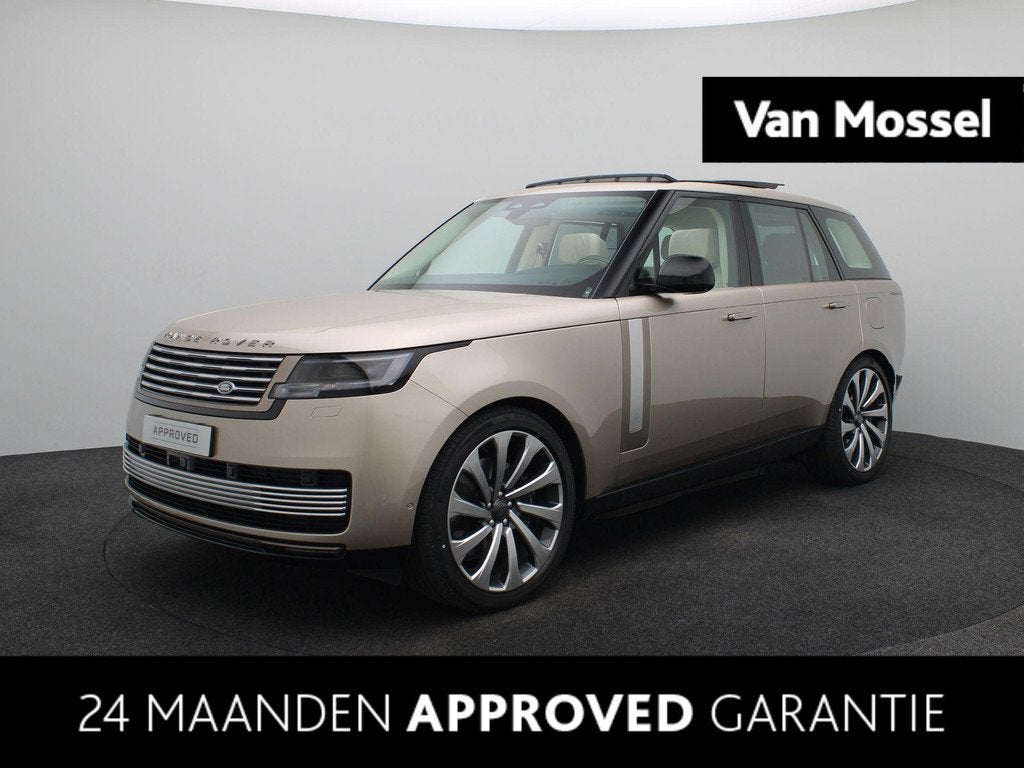 Land Rover Range Rover 3.0 P550e SV PHEV Sunset gold | 23 in, Auto's, Land Rover, Bedrijf, Te koop, 360° camera, 4x4, ABS, Achteruitrijcamera