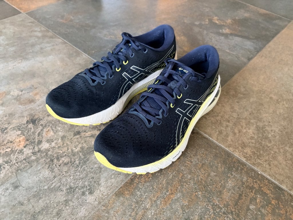 ASICS Gel Pursue 8 - Maat 44 - Hardloopschoenen, Ophalen, Hardloopschoenen, Zo goed als nieuw, Hardlopen