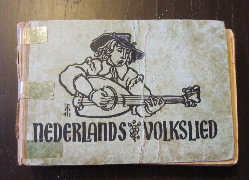 Nederlands volkslied  290 pag. overige Nederlandse liederen, Ophalen of Verzenden, Meerdere auteurs, 20e eeuw of later, Gelezen