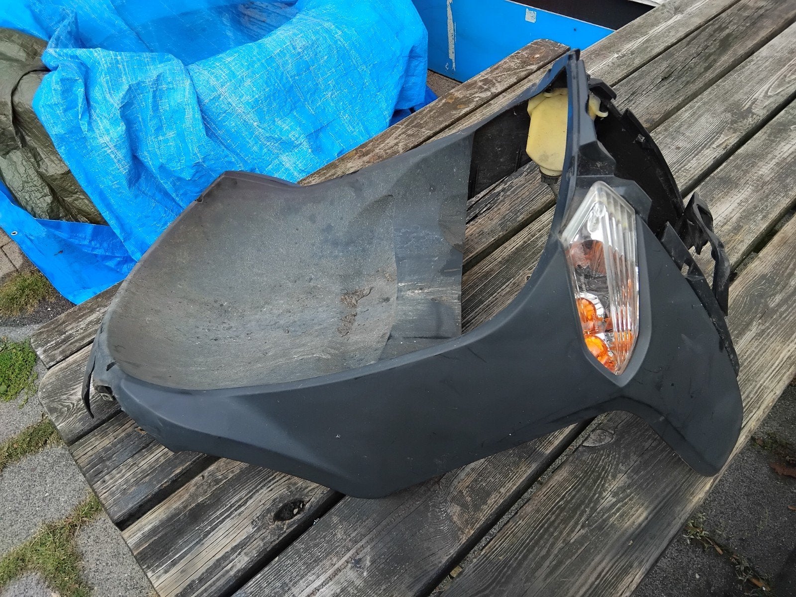 voorkap kymco agility city 16 inch, Fietsen en Brommers, Brommeronderdelen | Scooters, Ophalen of Verzenden, Gebruikt, Kap, Kymco