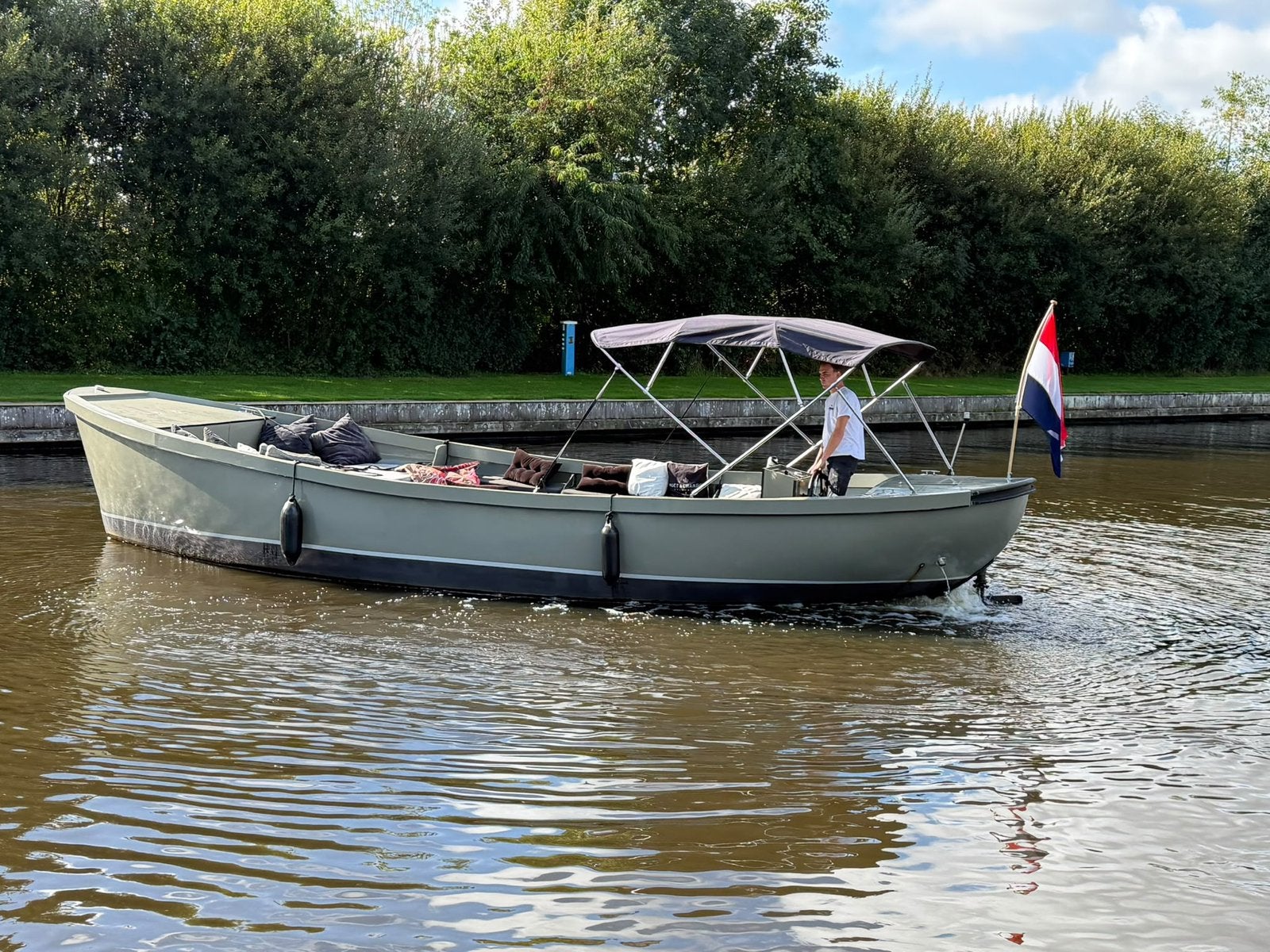 Harding reddingssloep 10x3,5, Ophalen, Gebruikt, Binnenboordmotor, Diesel