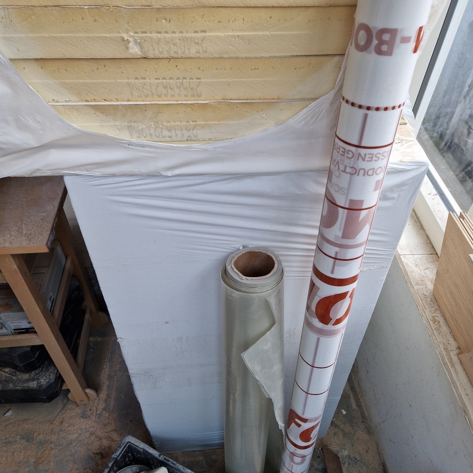 Miofol 100S & Profol Dampremmende Folie - Diverse Rollen, Ophalen, Zo goed als nieuw, 15 m² of meer, Folie