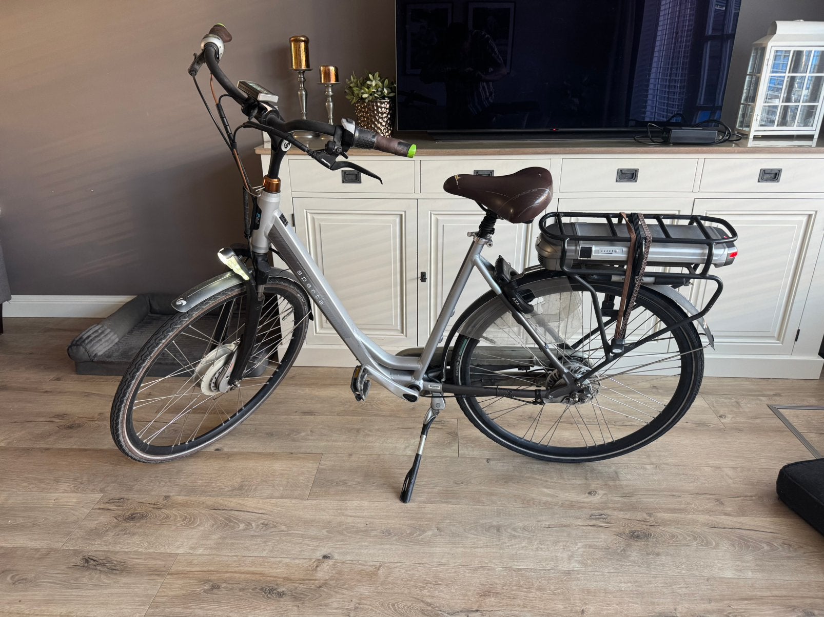 Sparta F8E Elektrische Fiets, Fietsen en Brommers, Elektrische fietsen, Ophalen, Sparta, Zo goed als nieuw, 51 tot 55 cm