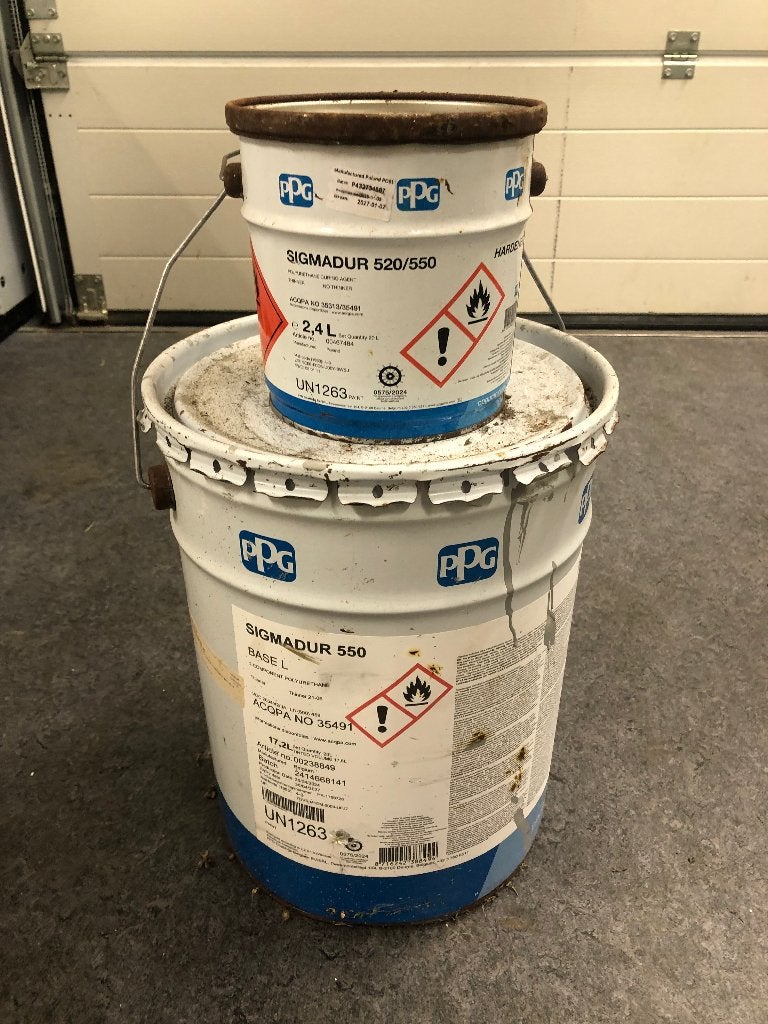 Verf sigmadur 550, Ophalen of Verzenden, Nieuw, Wit